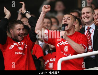 Soccer - Championnat de Football Coca-Cola - Stoke City v Leicester City - Britannia Stadium Banque D'Images