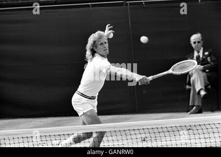 Tennis - Wimbledon All England Club - 1977 Banque D'Images