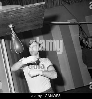 Boxe - John H. Stracey - Formation Banque D'Images