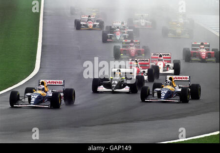 Course de Formule 1 - Grand Prix d'Europe - Donington Park Banque D'Images