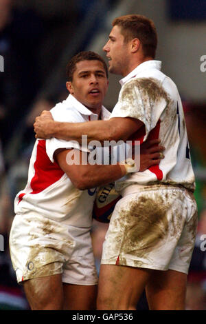 Rugby Union - le tournoi des Six Nations - Angleterre v Écosse Banque D'Images