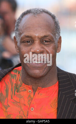 Danny Glover assiste à un photocall pour promouvoir son dernier film "cécité" lors du 61e Festival de Cannes au Palais des Festivals de Cannes en France. Banque D'Images