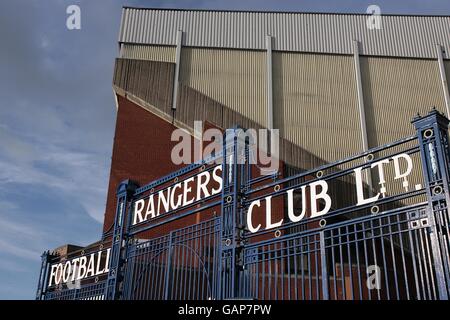 Football - Coupe - Semi Final - Première étape - Rangers v Fiorentina - Ibrox Banque D'Images