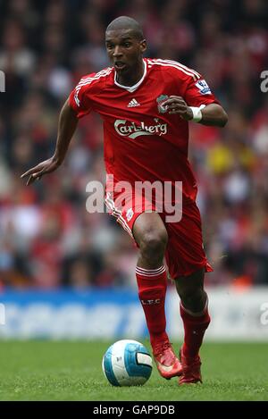 Football - Barclays Premier League - Liverpool / Manchester City - Anfield. Ryan Babel, Liverpool Banque D'Images