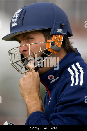 Cricket - Angleterre Session Filets et conférence de presse - Old Trafford Cricket Ground Banque D'Images