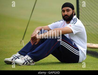 Cricket - Angleterre Session Filets et conférence de presse - Old Trafford Cricket Ground Banque D'Images