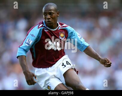 Football - Barclays Premier League - West Ham United v Aston Villa - Upton Park.Luis Boa Morte, Ham Ouest Unis Banque D'Images