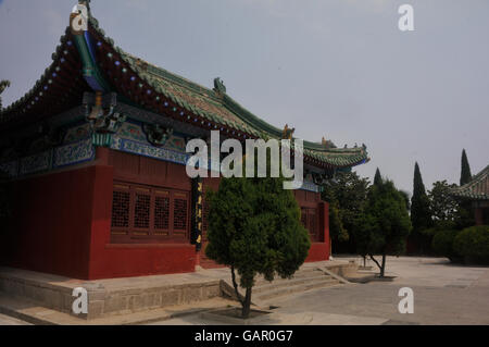 Seigneur Bao Memorial Temple, Kaifeng, Henan, Chine Banque D'Images