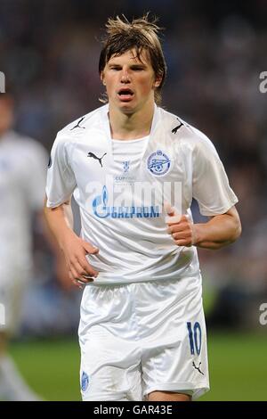 Football - coupe de l'UEFA - finale - FC Zenit Saint Petersburg v Rangers - City of Manchester Stadium. Andrei Arshavin, Zenit Saint-Pétersbourg Banque D'Images