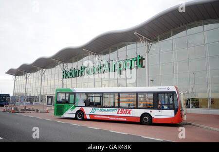 L'Aéroport Robin Hood Banque D'Images