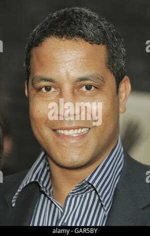 Prix Best 2008 de Grande-Bretagne - Londres.Jeremy Guscott arrive au Best of Britain aux London Studios à Londres. Banque D'Images