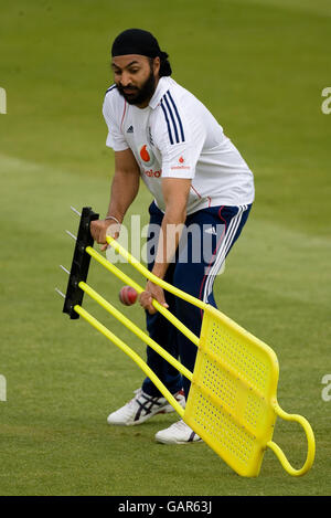 Cricket - Angleterre Session Filets et conférence de presse - Old Trafford Cricket Ground Banque D'Images