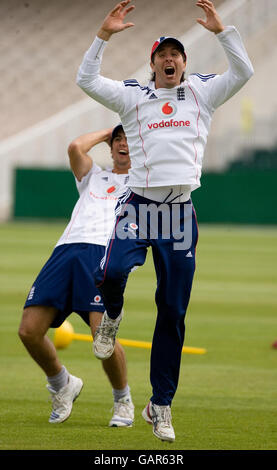 Cricket - Angleterre Session Filets et conférence de presse - Old Trafford Cricket Ground Banque D'Images