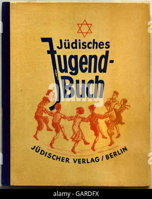 La jeunesse juive livre 1936 Emil Moïse Cohn Judischer Verlag Berlin 1936 L'Allemagne nazie Banque D'Images