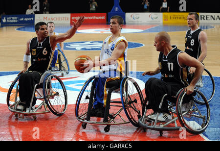 Athlétisme - la coupe du monde paralympique Visa 2008 - SportCity - Manchester Banque D'Images