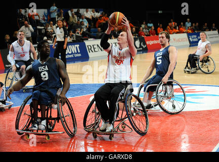 Athlétisme - la coupe du monde paralympique Visa 2008 - SportCity - Manchester Banque D'Images