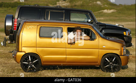 Mini Hummer créé Banque D'Images