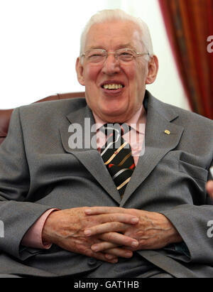 Ian Paisley pas en bas Banque D'Images