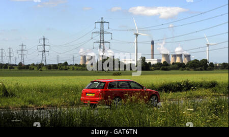 Drax Power Station Banque D'Images