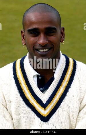 Cricket - Frizzell County Championship - Hampshire CCC Photocall. Adrian Mascarenhas, Hampshire CCC Banque D'Images