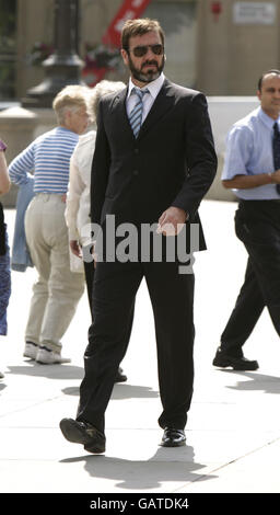 Eric Cantona Photocall - Londres Banque D'Images