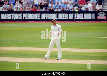 Cricket - Troisième npower Test Match - Jour deux - Angleterre v Nouvelle-zélande - Trent Bridge Banque D'Images