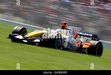 Course de Formule 1 - Grand Prix de France - Qualifications - Magny Cours Banque D'Images