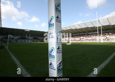 Image de marque du client lors du match final du championnat du monde junior de l'IRB Banque D'Images