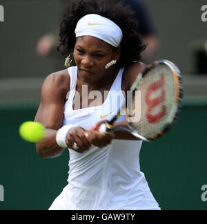 Tennis - tournoi de Wimbledon 2008 - Jour 1 - Le All England Club Banque D'Images