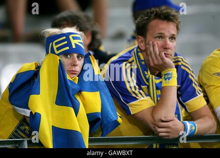 Soccer - Championnat d'Europe de l'UEFA 2008 - Groupe D - Russie / Suède - Stade Tivoli Neu Banque D'Images