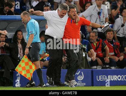 Soccer - Championnat d'Europe de l'UEFA 2008 - Trimestre Final - Holland v Russie - St Jakob-Park Banque D'Images