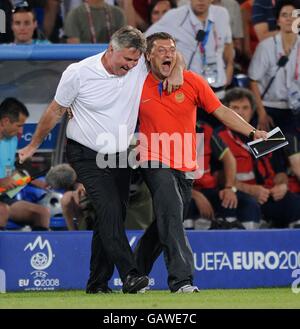 Soccer - Championnat d'Europe de l'UEFA 2008 - Trimestre Final - Holland v Russie - St Jakob-Park Banque D'Images