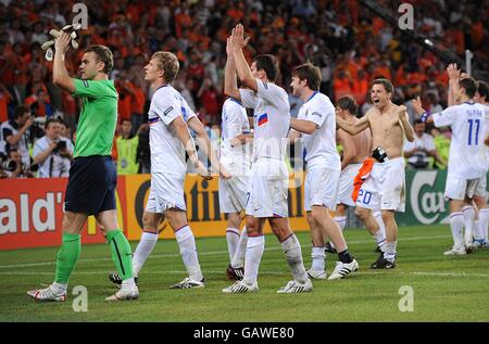 Soccer - Championnat d'Europe de l'UEFA 2008 - Trimestre Final - Holland v Russie - St Jakob-Park Banque D'Images