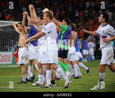 Soccer - Championnat d'Europe de l'UEFA 2008 - Trimestre Final - Holland v Russie - St Jakob-Park Banque D'Images