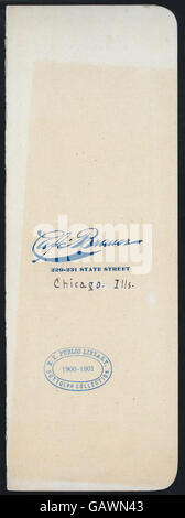 Le dîner (organisé par) CAFE BRAUER (at) 229 State Street, Chicago, IL (REST') ( Hadès-272551-475519) Banque D'Images