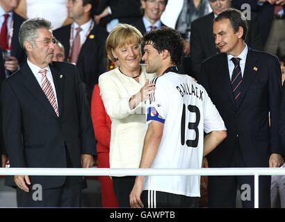 Soccer - Championnat d'Europe de l'UEFA 2008 - Final - Allemagne / Espagne - stade Ernst Happel Banque D'Images