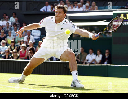 Tennis - tournoi de Wimbledon 2008 - Jour 1 - Le All England Club Banque D'Images