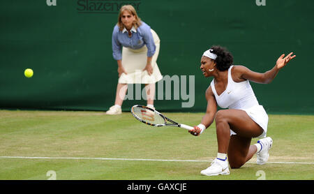 Tennis - tournoi de Wimbledon 2008 - Jour trois - Le All England Club Banque D'Images