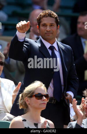 Tennis - tournoi de Wimbledon 2008 - Jour 6 - Le All England Club Banque D'Images