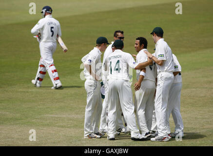 Cricket - Liverpool Victoria County Championship - Division One - Jour trois - Hampshire v Nottinghamshire - le Rose Bowl Banque D'Images