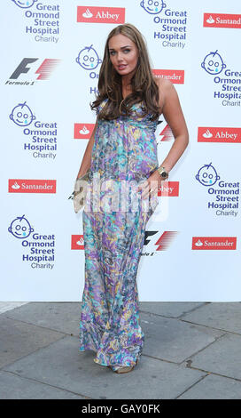 Tamara Ecclestone arrive à la Formule 1 en association avec la Great Ormond Street Hospital Children's Charity à Bloomsbury Ballroom, Victoria House, dans le centre de Londres. Banque D'Images