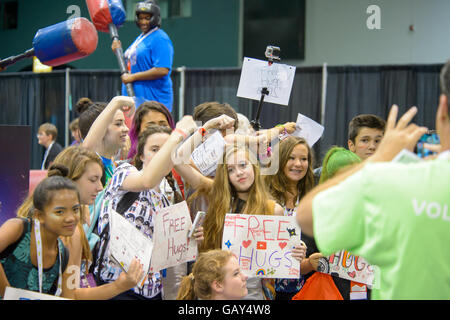 7e conférence VidCon YouTube pour les célébrités, les experts de l'industrie et les fans Banque D'Images