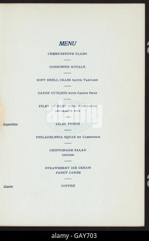 BANQUET À LA FACULTÉ DE LA CLASSE '97 (organisé par l'Université de Pennsylvanie) du département de la dentisterie (at) HÔTEL BELLEVUE, Philadelphie (PA) (HÔTEL ;) ( Hadès-270991-4000004314) Banque D'Images