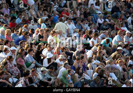 Tennis - tournoi de Wimbledon 2008 - Jour sept - Le All England Club Banque D'Images