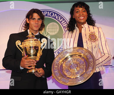 Tennis - Wimbledon - Londres 2008 Banque D'Images