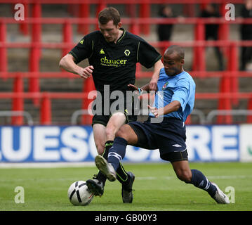 Soccer - Friendly - v Wolverhampton Wanderers - Wrexham Racecourse Ground Banque D'Images