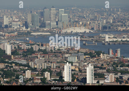 Stock antenne Londres Banque D'Images