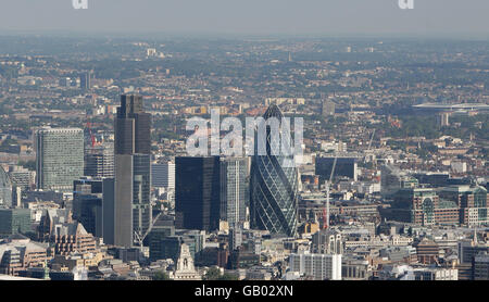 Stock antenne Londres Banque D'Images