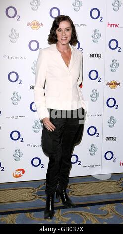 Lisa Stansfield à l'O2 Silver Clef Awards qui a eu lieu à l'hôtel Hilton, dans le centre de Londres. Banque D'Images