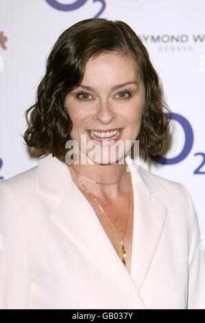 Prix O2 Silver Clef - Londres.Lisa Stansfield à l'O2 Silver Clef Awards qui a eu lieu à l'hôtel Hilton, dans le centre de Londres. Banque D'Images